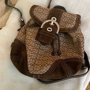 Coach wall backpack